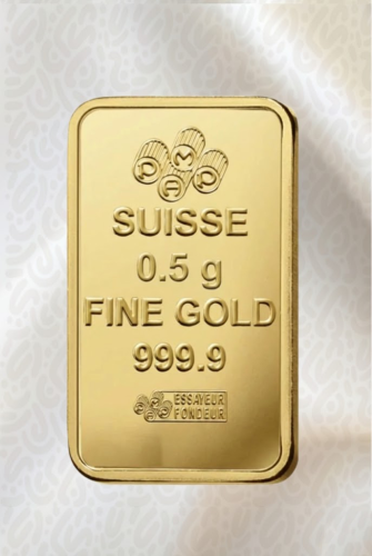 سبيكة ذهب سعودية نصف 0.5 جرام