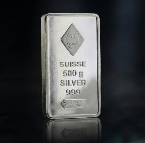 سبيكة فضة وزن 500 جرام