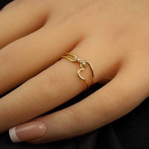 خاتم ذهب مقاس 13