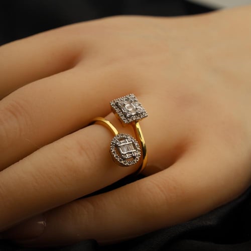 خاتم ذهب تطبيق الماس