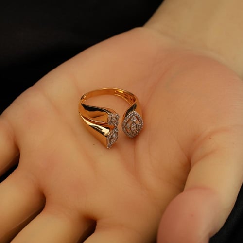 خاتم ذهب تطبيق الماس