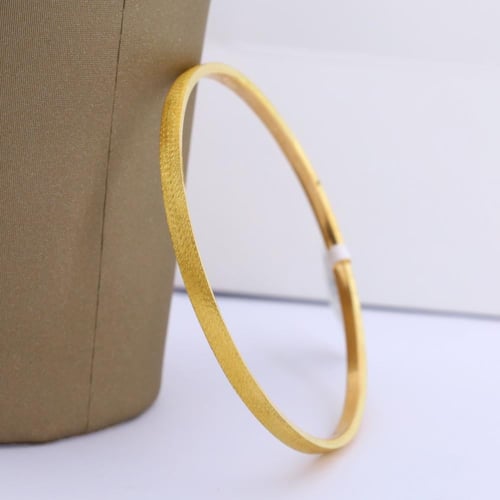 غوايش ذهب سادة مطفي