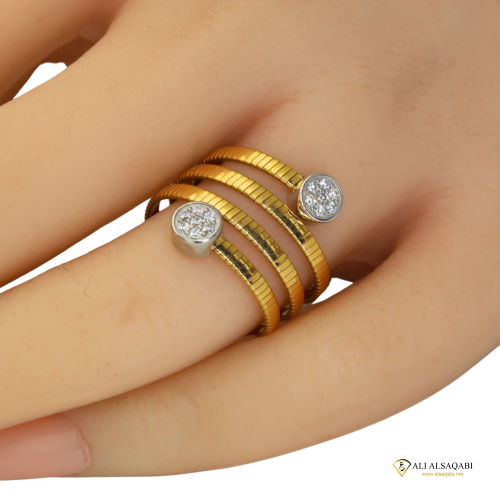 خاتم موديل إيطالي لامع