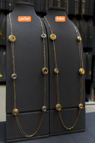 سبحة ذهب ايطالي جاسيكا