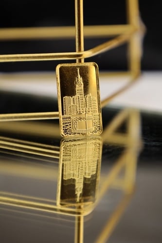 سبيكة ذهب وزن 1 جرام