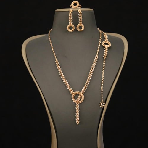 طقم لازوردي 4257