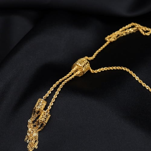 عقد ذهب صافي