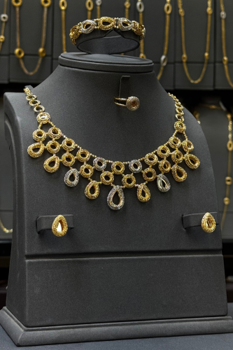 طقم ذهب جاسيكا إيطالي ميكس