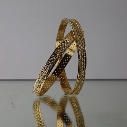 غوايش ذهب صافي دقة ليزر صب