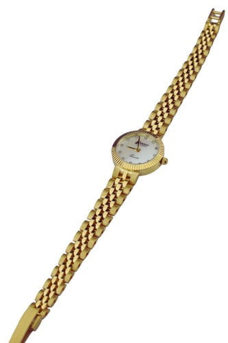 ساعة ذهب مستديرة من HURANUS الإيطالية