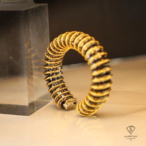 خاتم ذهب سميك