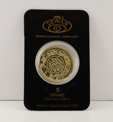 جنية ذهب وزن 4 جرام عيار 24