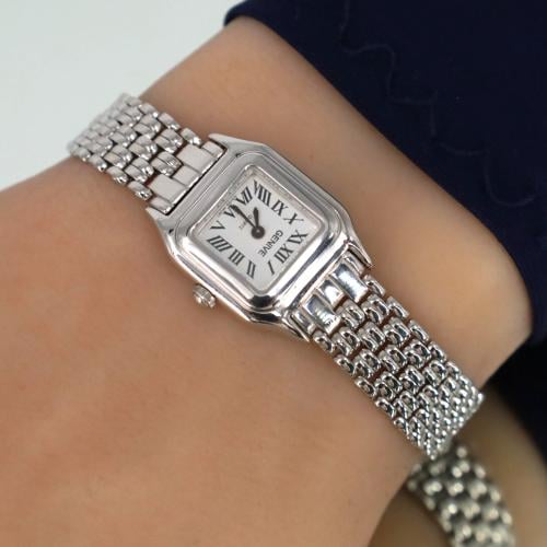 ساعة ذهب أبيض Cartier GENIVE (S)