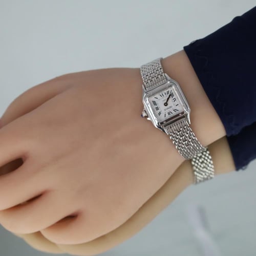 ساعة ذهب أبيض Cartier GENIVE (M)