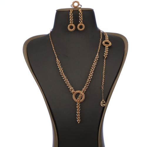 طقم لازوردي 4257