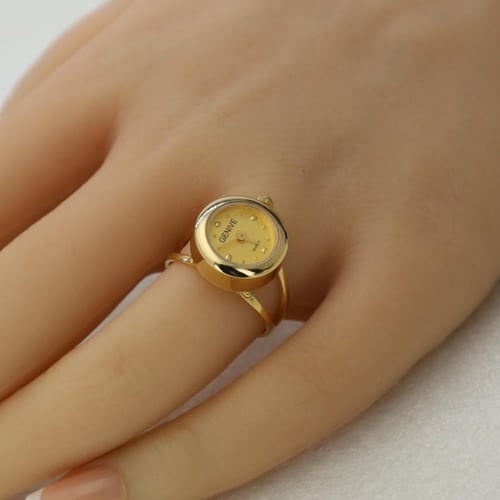 خاتم ساعة تصميم Cartier