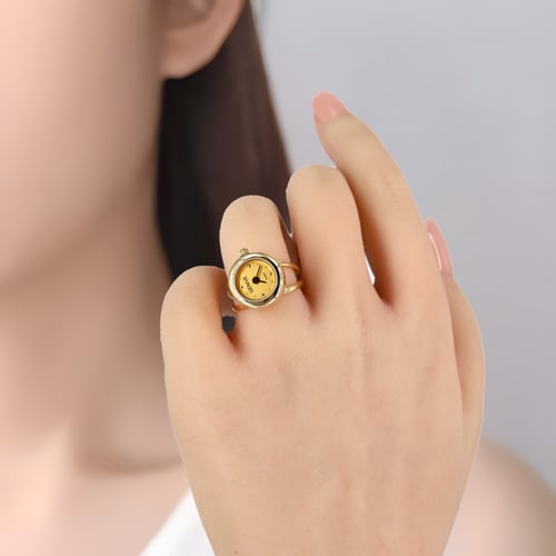 خاتم ساعة تصميم Cartier