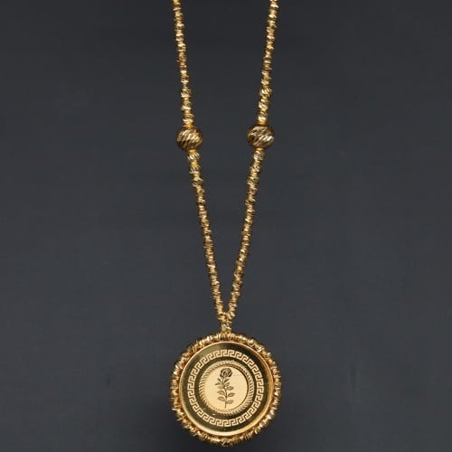 عقد ذهب صافي