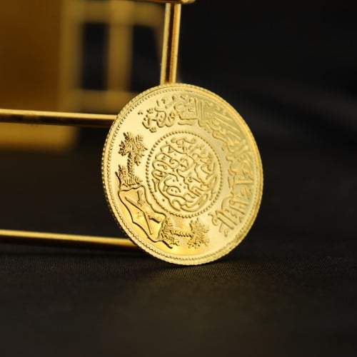 جنية ذهب وزن 8 جرام عيار 24