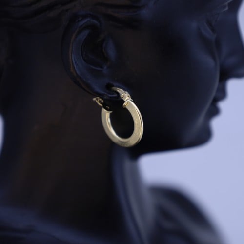 حلق ذهب صافي 1571