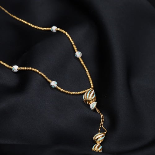 عقد ذهب صافي