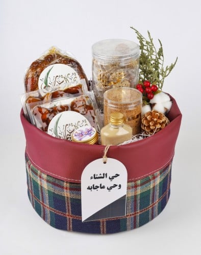 باقة عنابي فاخرة