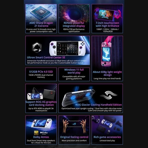 كمبيوتر ألعاب محمولة ASUS ROG