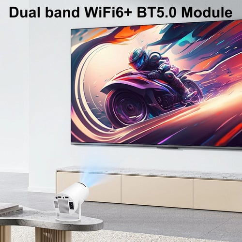 جهاز عرض ذكي محمول (سينما منزلية) بنظام أندرويد