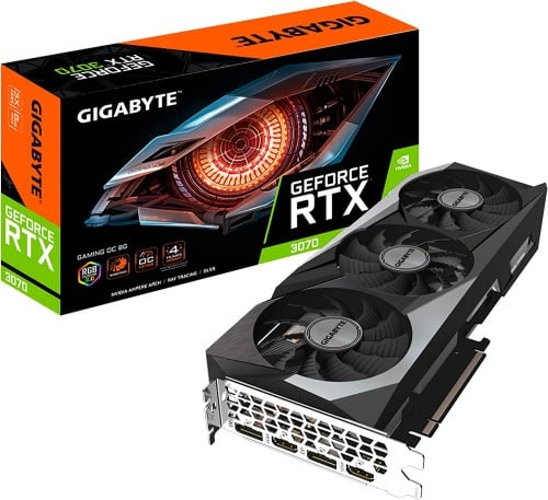 كرت شاشة جيفورس RTX 3070 للالعاب من جيجابايت، او س...