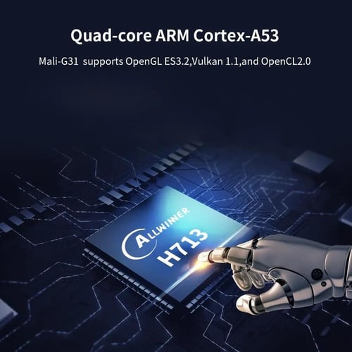 جهاز عرض ذكي محمول (سينما منزلية) بنظام أندرويد