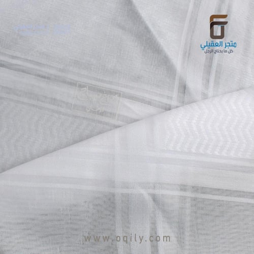 شماغ ميباج ابيض