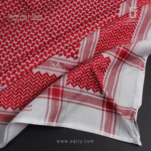 شماغ العجلان احمر مميز
