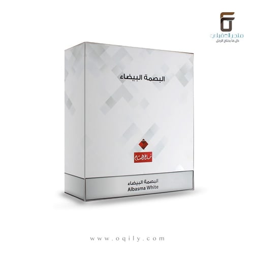 شماغ البصمة البيضاء