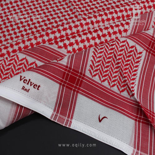 شماغ فلفت ريد 2026 Velvet