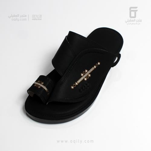 نعال شرقي رجالي اسود انيق 818