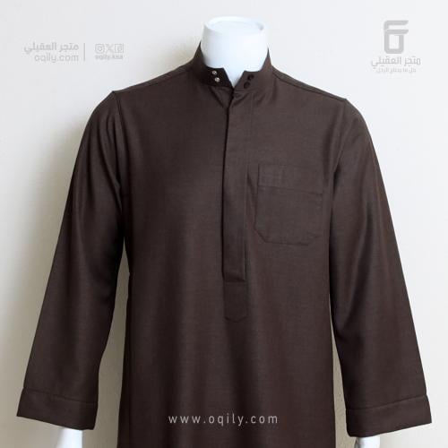 ثوب دروش فرو شتوي بني