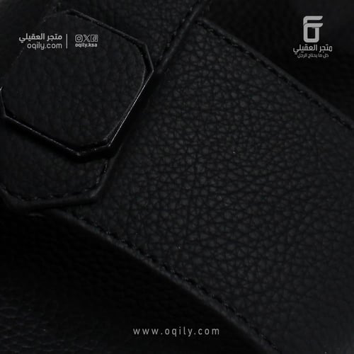 نعال جلد اسود FILANTO