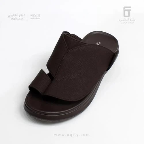 حذاء شرقي رجالي - بني (Bassian)