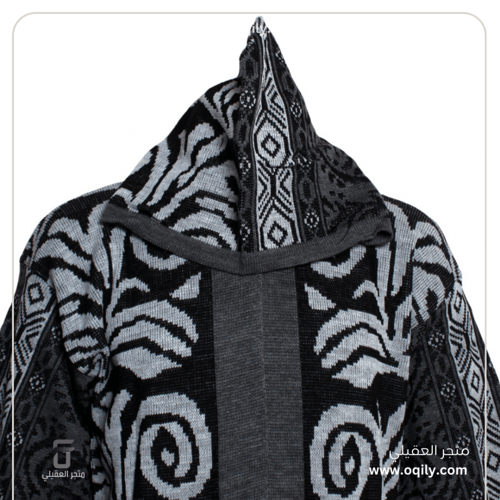 فروه نسائي صوف رصاصي