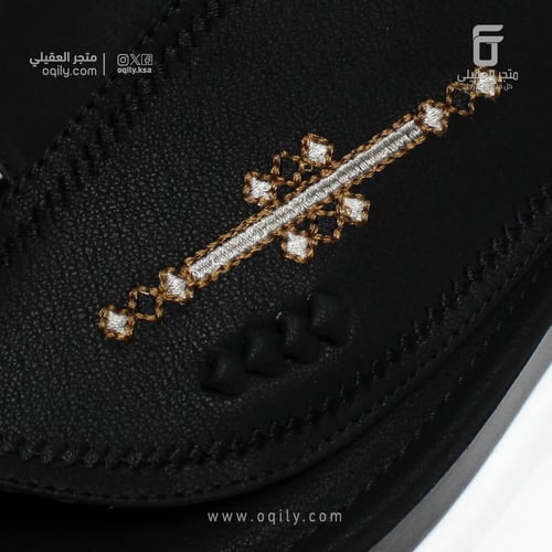 نعال شرقي رجالي اسود انيق 818