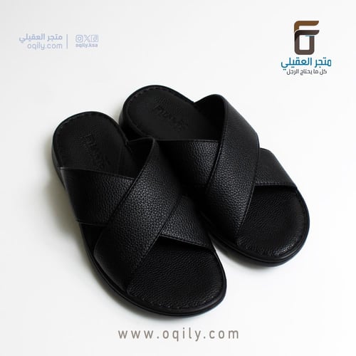 نعال رجالي اسود