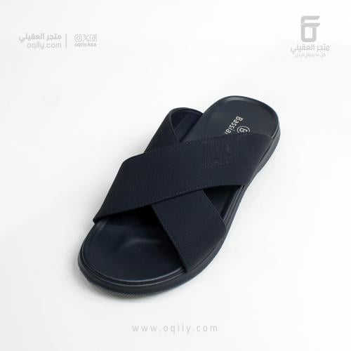 نعال بسيان رجالي - كحلي (Bassian)