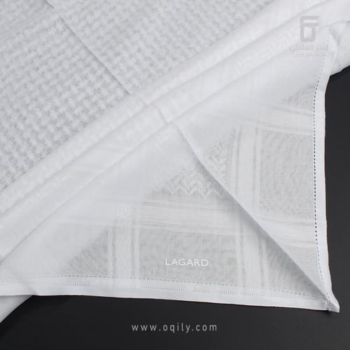 شماغ لاجارد ابيض 2026