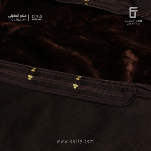 فروه مخمل رجالي نقاط ذهبي