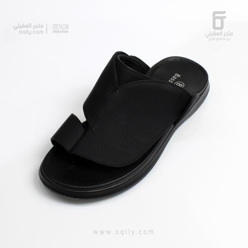 حذاء شرقي رجالي مطور - أسود (Bassian)