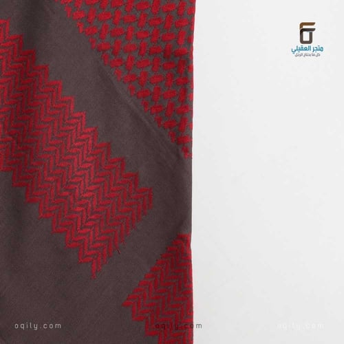 شماغ نسيج ملون-Brown