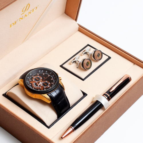 طقم كبك وقلم وساعه