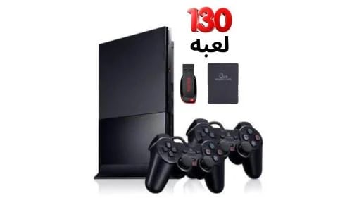 جهاز بلايستيشن ٢ بندل مع ١٣٠ لعبه كلاسيكيه واحتراف...