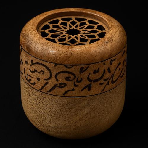 Wooden incense burner 3