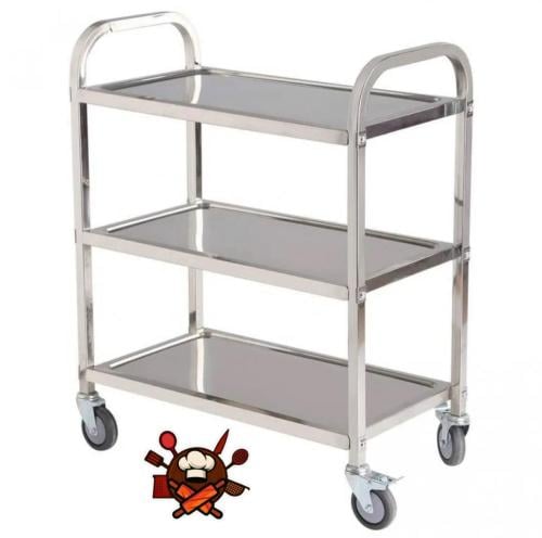 عربيه ترولي 3 ارفف استيل